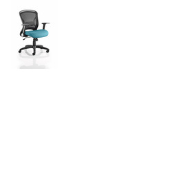 Zeus Mesh Back Operator Chair Maringa Teal Seat