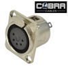 5 Pin XLR DMX Panel Socket Female