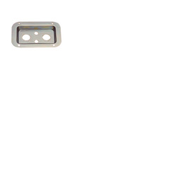 XLR And Jack Mounting Plate Zinc