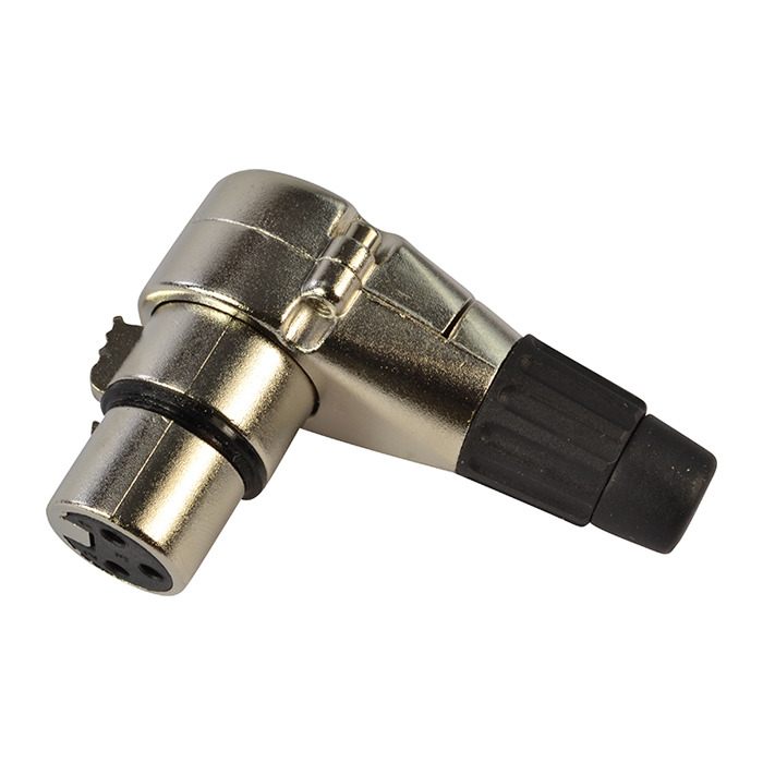XLR Connector Female Right Angle Style