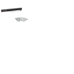 Electric Confetti Cannon 50cm White