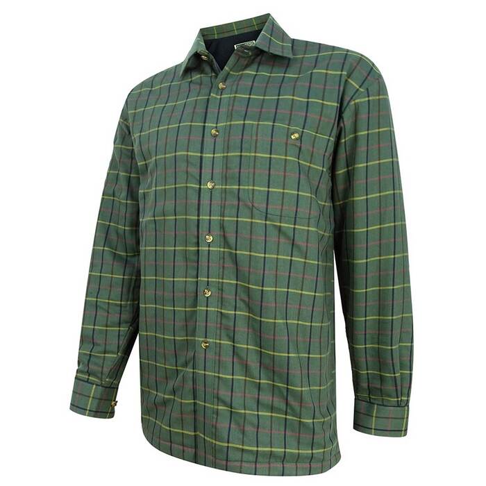 Hoggs of Fife Beech Fleece Lined Shirt