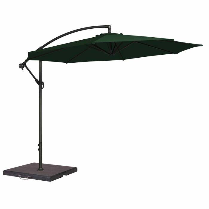 Alexander Rose 3m Cantilever Round Garden Parasol