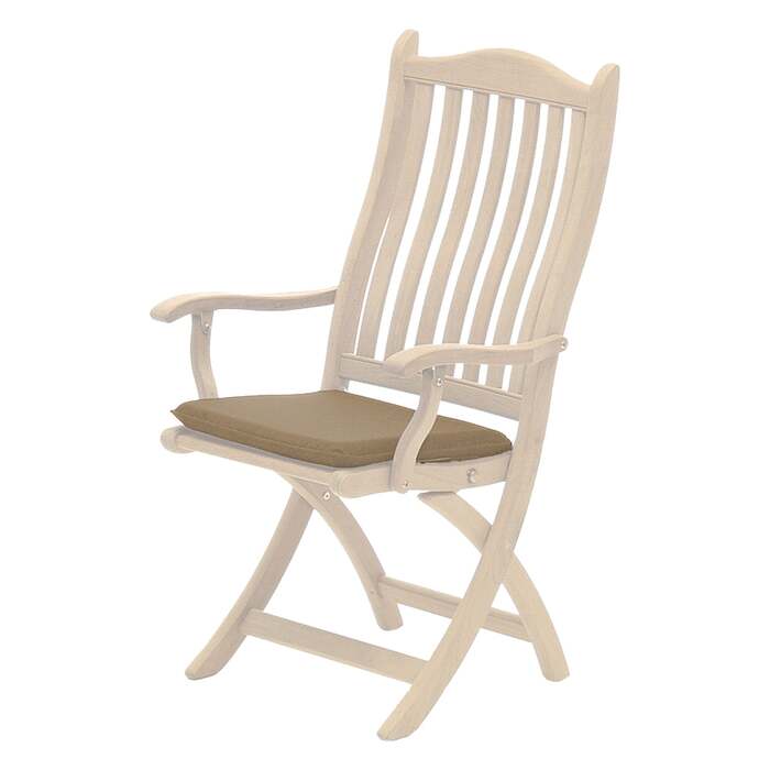 Alexander Rose Olefin Seat Pad - Oatmeal