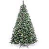 Artificial Christmas Tree Killarney Pine PVC with Metal Stand by Noma, 7ft