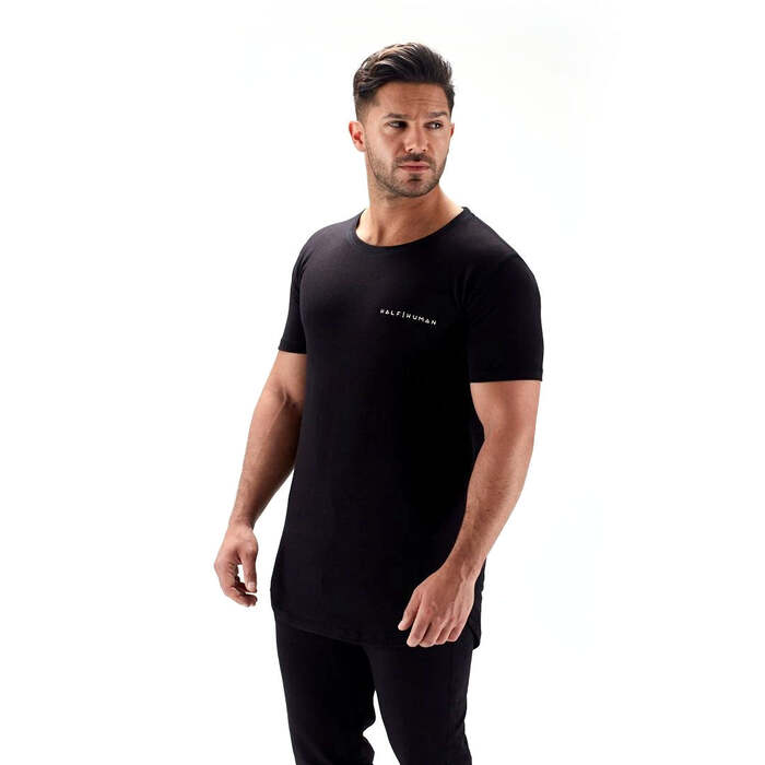 Half Human Mens Scoop Neck T