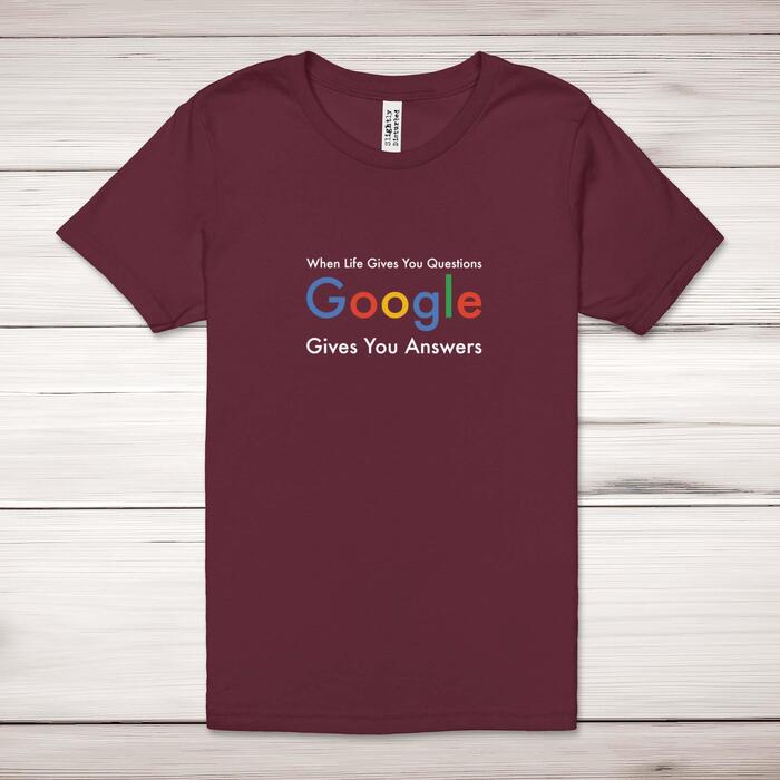 Google Gives You Answers Adult T