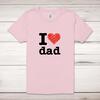 I Heart Dad Adult T