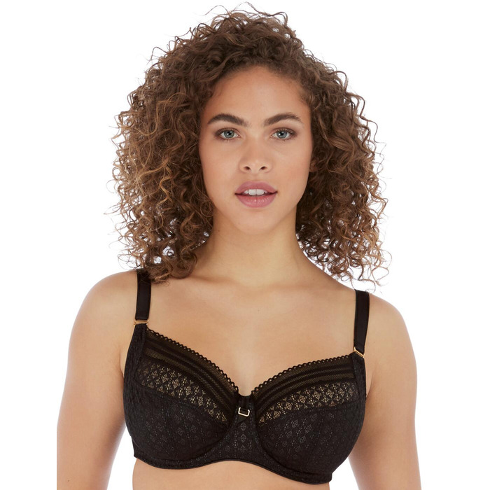 Freya Viva Side Support Bra - Lace Natural Beige - 28DD