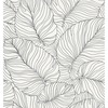 Isa Banana Leaf Wallpaper Black