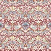William Morris Strawberry Thief Wallpaper Rich Plum W0171