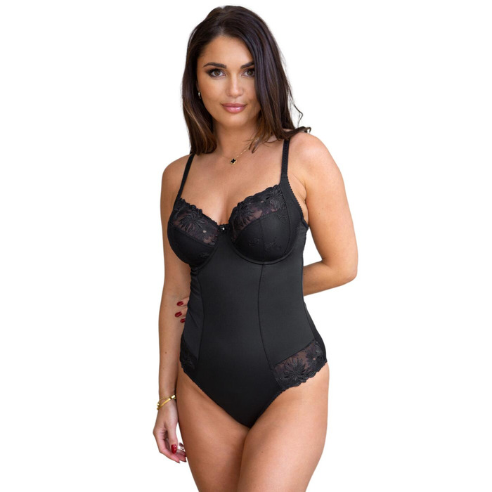 Pour Moi St Tropez Underwired Bodyshaper - Black - 38HH