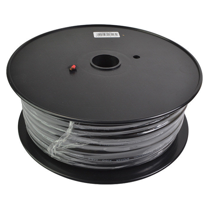 Speaker Cable Rubber Covered Oxygen Free Copper 100m Roll 2. 5mm