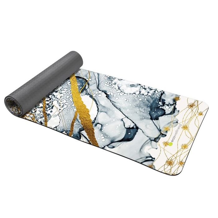 Ecowellness Abstract 4 mm Yoga Mat