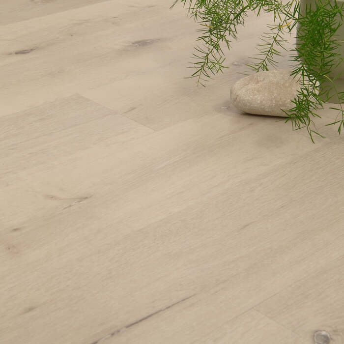 Lusso Portofino White Oak Glue Down LVT Vinyl Flooring