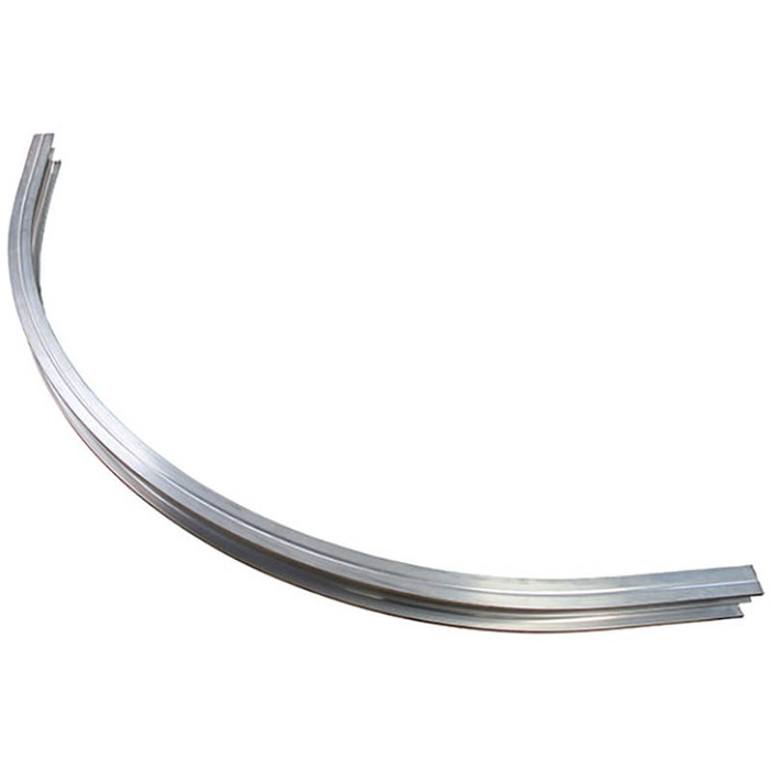 Doughty Curved Studio Rail 60 - 0. 9m Aluminium