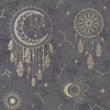 Dreamcatcher Wallpaper Black