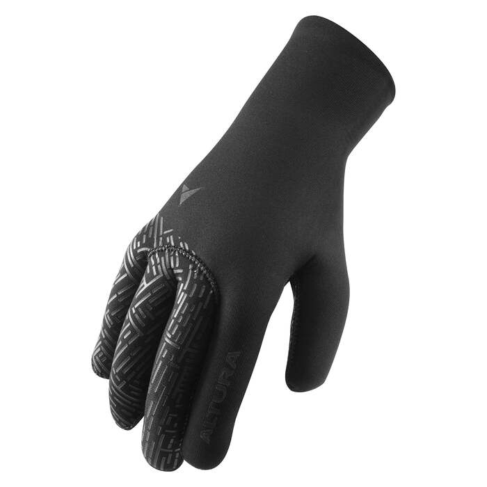 Thermostretch Unisex Windproof Cycling Gloves Black | Small | Altura