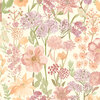 Wildflowers Wallpaper Pink