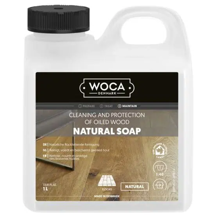WOCA Maintenance Natural Soap Hardwood Flooring Cleaner