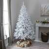 Hatfield Artificial White PVC Christmas Tree 6FT, 7FT, 6ft (1. 8m)