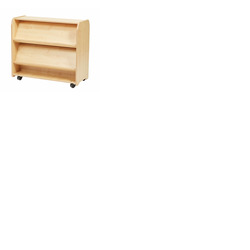 Mobile Double Sided Book Display