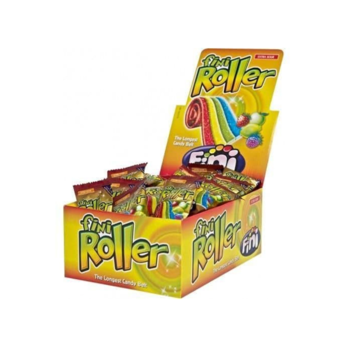 Fini Fizzy Rainbow Rollers 20g x 40