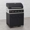 Draco Grills Titan Outdoor Kitchen Black 4 Burner Gas Barbecue with Cabinet, Mid February 2026