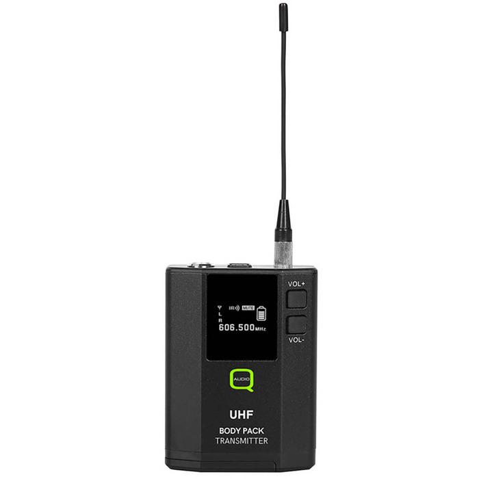 UHF Bodypack Transmitter for QWM1970 Rado Mic Systems - 606-614MHz