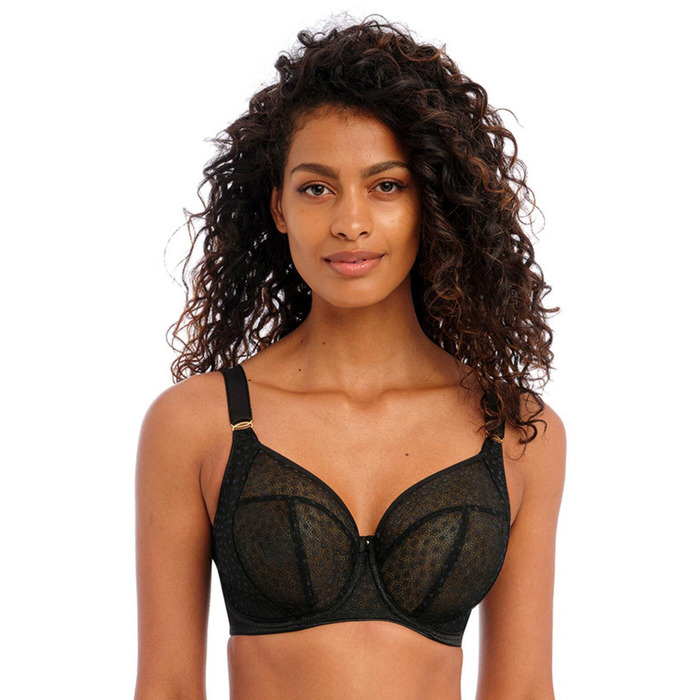 Freya Starlight Side Support Bra - Black - 28E