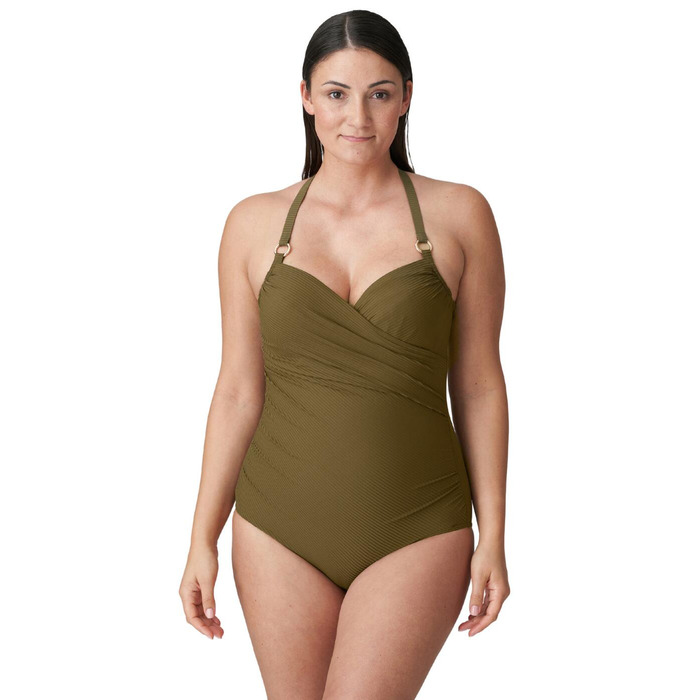 Prima Donna Sahara Control Swimsuit - Olive - 36E
