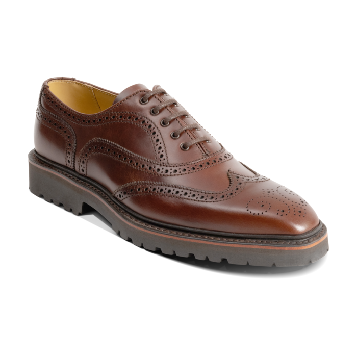 Sedburgh - Dark Brown Pull Up, 12. 5 / F / 10mm Vibram sole