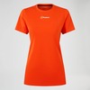 Berghaus Delta Short Sleeve Women's Tech Tee Orange 14