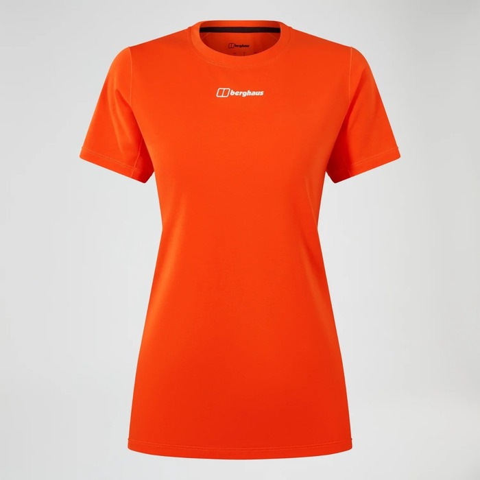 Berghaus Delta Short Sleeve Women's Tech Tee Orange 14