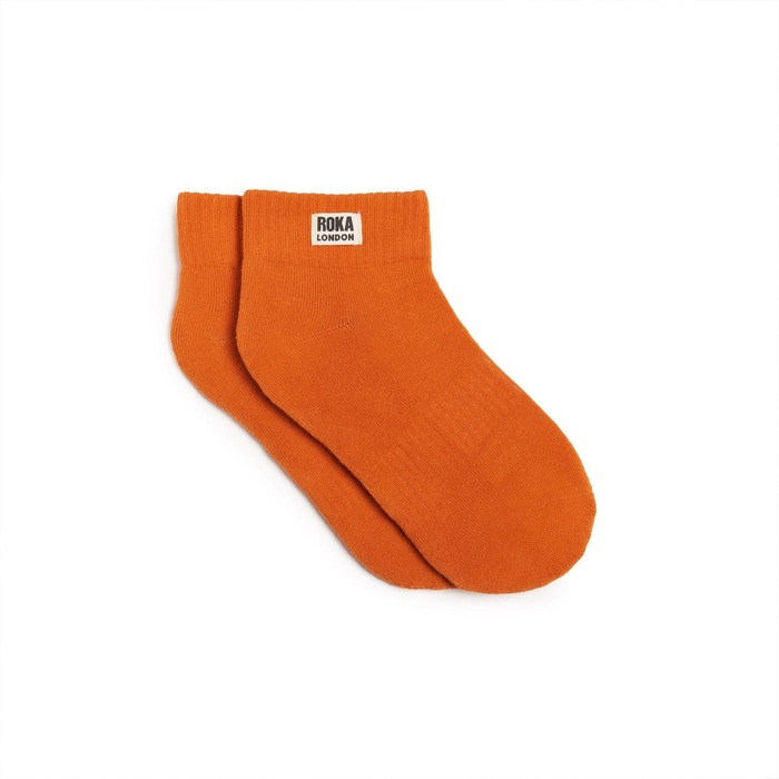 Roka London Wembley Socks Burnt Orange