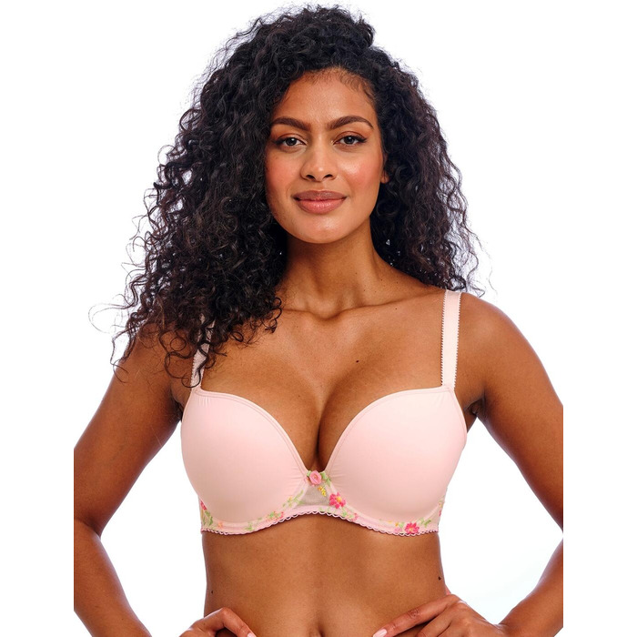 Freya Love Crush Moulded Plunge T Shirt Bra - Pink Champagne - 28GG