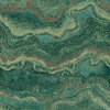 Mila Marble Textured Heavyweight Vinyl Wallpaper Emerald Green