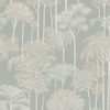 Tranquil Palmscape Wallpaper Blue AS Creation 79162