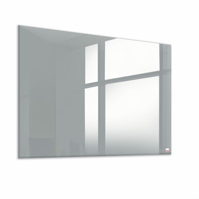 Casca Magnetic Glass Writing Board 1200 x 1000mm Rich Aluminium