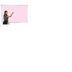 Colourwipe Wall Board 1200 x 1800mm Pink