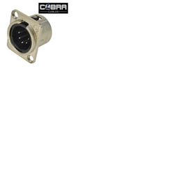 5 Pin XLR DMX Panel Socket Male