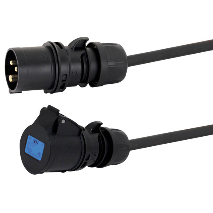 16A Male to 16A Female Power Cable 2m