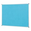 ColourPlus Aluminium Framed Noticeboard 1200x900mm Cyan