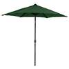 Bracken Outdoors 2. 7m Crank and Tilt Graphite 34mm Pole Round Garden Parasol
