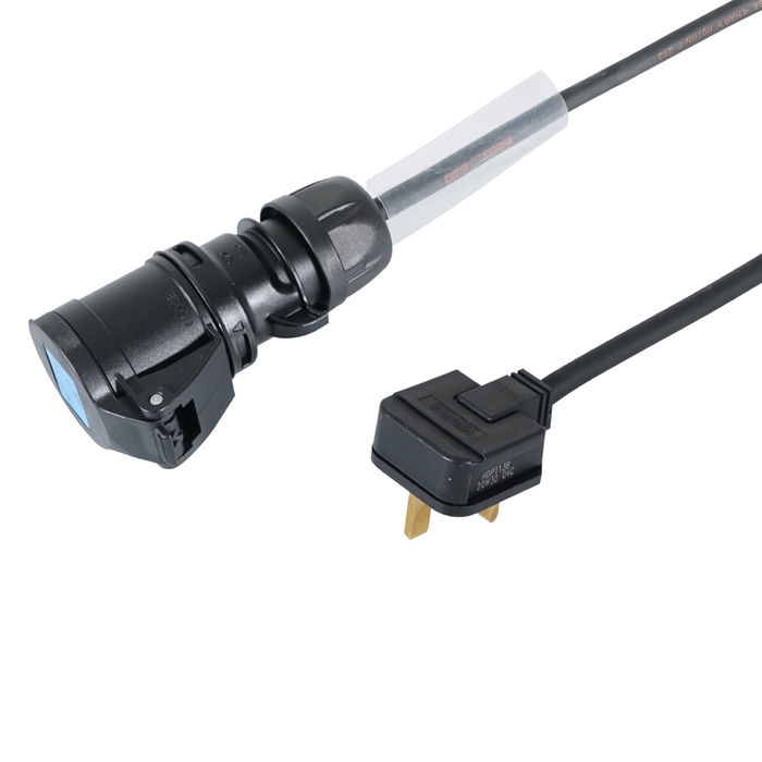 13A Plug to 16A Female with Titanex Rubber Cable