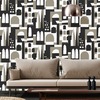 Hey Manhattan City Wallpaper Weathered Cedar Taupe
