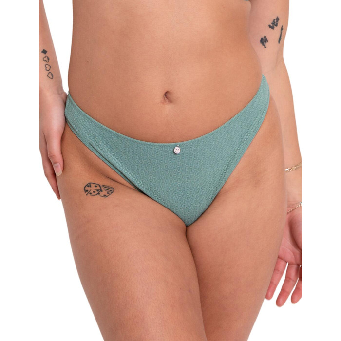 Curvy Kate Happy Boobs and Happy Bum Brazilian Brief - Sage Green - S - 10