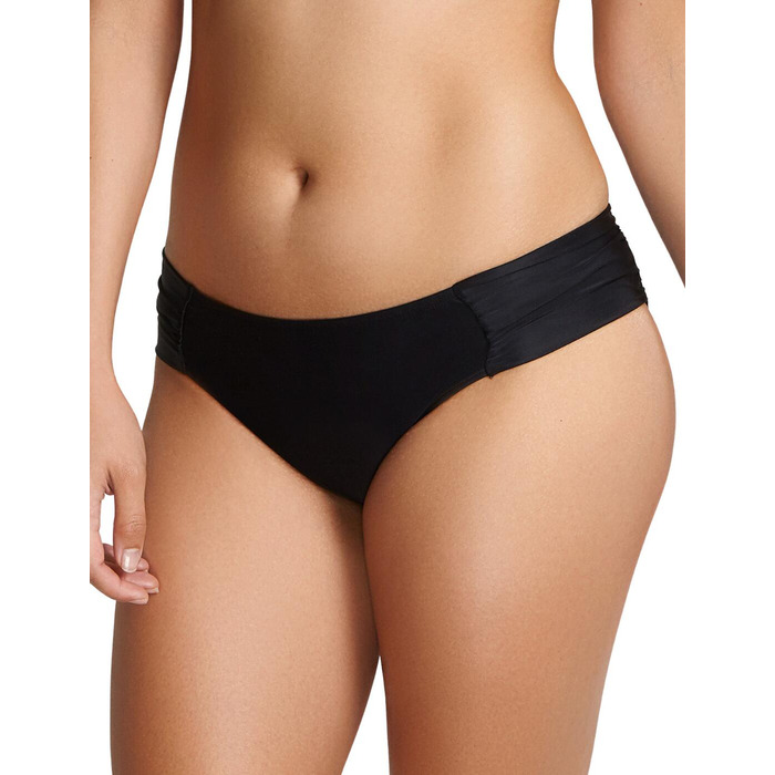 Panache Anya Riva Gather Bikini Brief - Black - 2XL - 18