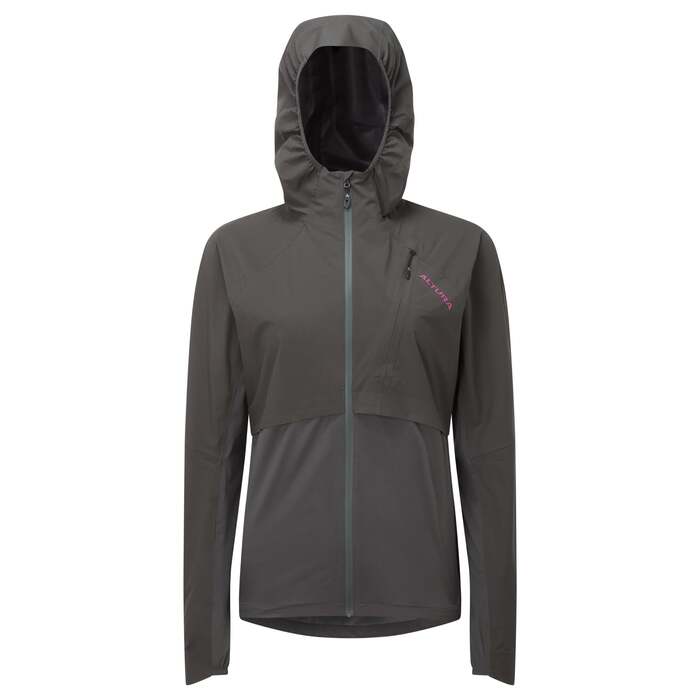 Esker Women's Waterproof Packable Jacket Carbon | 10 | Altura