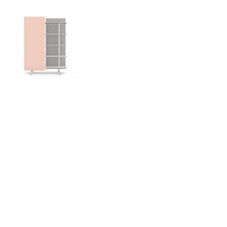 A08 Mobile Shelving Unit with Glass Writing Board